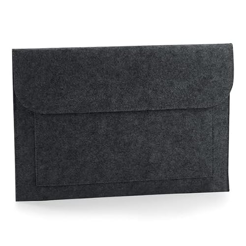 Image of COOZO Felt Laptop/Document Slip - Charcoal Melange - One Size