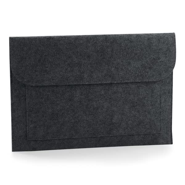COOZO Felt Laptop/Document Slip - Charcoal Melange - One Size — image 1