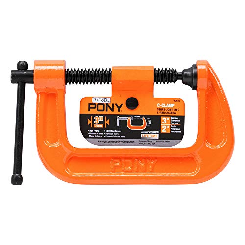 Pony Jorgensen 2630 3-Inch C-Clamp, Orange by PONY - Image 5