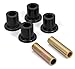 Daystar, Jeep YJ Wrangler Polyurethane Main Eye Bushings Front or Rear non-greasable stock replacement, fits 1987 to 1996 4WD, KJ02017BK, Made in America,Black