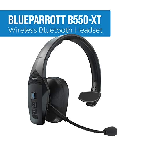 image for BlueParrott B550-XT Mono Bluetooth Wireless Headphones 96% Noise Cance