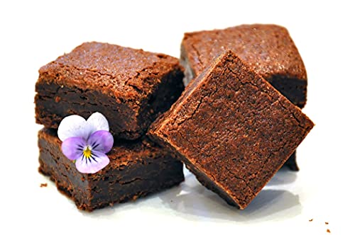 Danconias Chocolate Truffle Brownies with Assorted Flavors, 30 PC Gift Box, Mountain Moments Basket Set of Gourmet Baked Goods in Bite Size Edible Sweet Treats