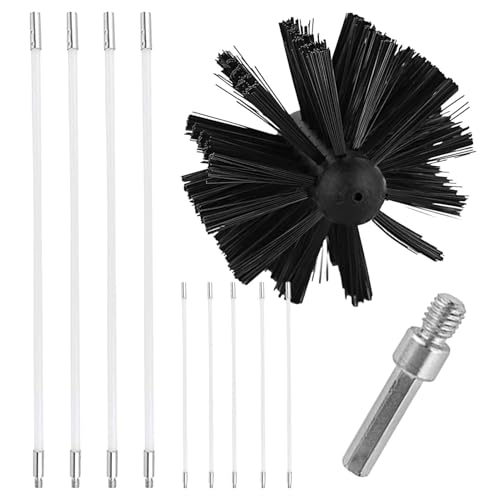 Brosses de nettoyage pour grille d'aération et poêle à bois ultra flexibles - 2