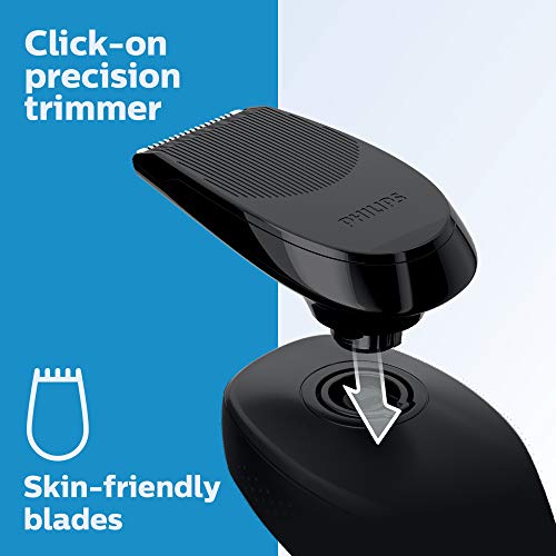 Philips Norelco 6880/81 Shaver 6800, Rechargeable Wet/Dry Electric Shaver, With Trimmer Attachment #TOP6