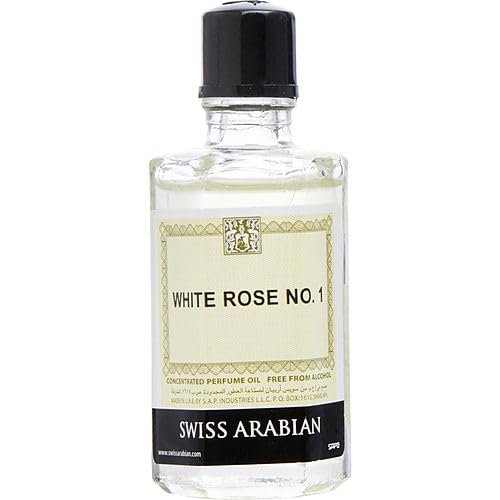 Swiss Arabian Rose No.1 by Swiss Arabian for Unisex, 0.7 oz Concentrated Perfume Oil