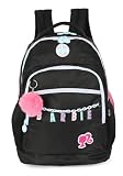 LUXCEL, Mochila Costas Laptop Barbie Preto MJ49971BB Luxcel