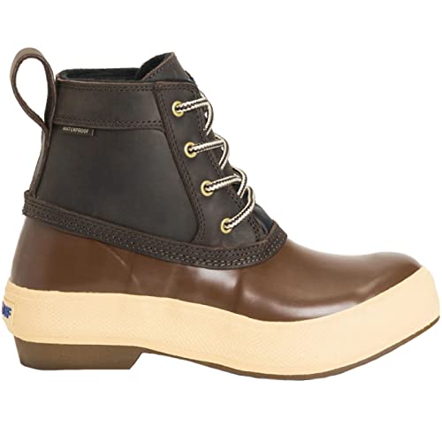 Xtratuf Women's 6in Casual Over-The-Ankle Waterproof Slip-Resistant Arch Support Leather Legacy Lace Boots