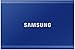 Price comparison product image Samsung T7 Portable SSD - 1 TB - USB 3.2 Gen.2 External SSD Indigo Blue