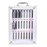 Rete Sto montata a parete in alluminio con loc numerato Handy Locker con maniglia per esami e WorpacesSolut per Sto sicuro