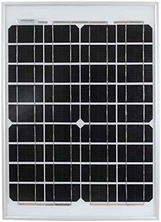 10W Mono Solar Panel Premium Quality PV Photo-Voltaic Panel. Ideal for Caravans, Boats, Gardens, Camping & Motorhomes.
