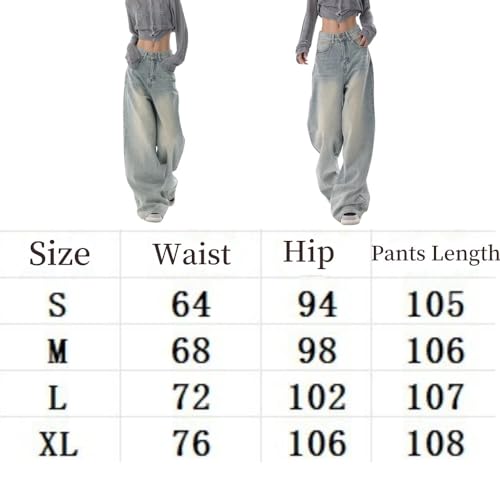 SweatpantJeans High Street Boyfriend Pants Vintage Jeans Roupas Estéticas Adolescentes Meninas Stree