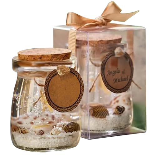 Candela In Gel A Tema Oceani, Candele Profumate In Gel A Forma Conchiglia, Candele Profumate In Gel, Cera In Gel A Forma di Conchiglia diStella Marina, Candele In Barattolo Per Aromaterapia