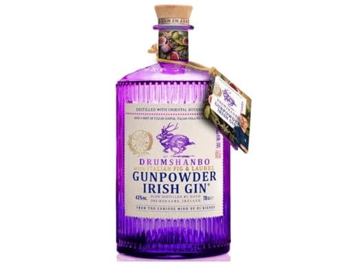 DRUMSHANBO | GUNPOWDER Irish Gin | ITALIAN FIGS &LAUREL | Bruno Vanzan LIMITED EDITION | 43% Vol - 700ml