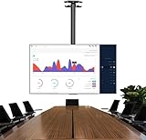 【Ordinato e bello】: la struttura resistente che consente di nascondere i cavi nel tubo centrale lo rende estremamente ordinato e bello, viene fornito con tutto l'hardware necessario, facile da installare