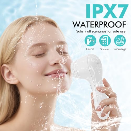 Clarisonic Aria Sonic Facial Cleansing Brush for Deep Cleaning & Anti-Aging, Waterproof Electric Face Wash System for All Skin Types (White) - Thumbnail 6