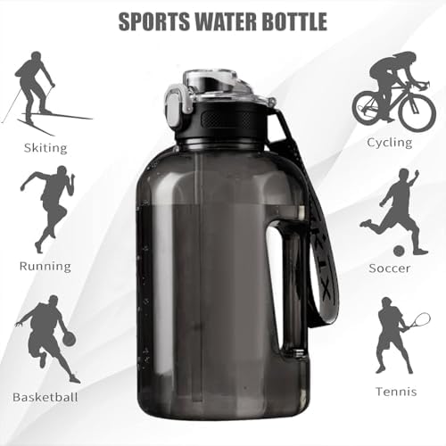 ECVV® 77oz/2.2L Large Water Bottle with Precise Scale, BPA-Free — عرض 6
