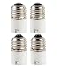 Produktbild SFTlite 4x Lampensockel Adapter Konverter E27 Fassung auf B22 Bajonett Lampensockel für LED Birne - Energiespar Lampen - Halogen