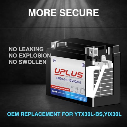 UPLUS NEW TECHNOLOGY BATTERY EB30-3-1 Motorcycle Batterie