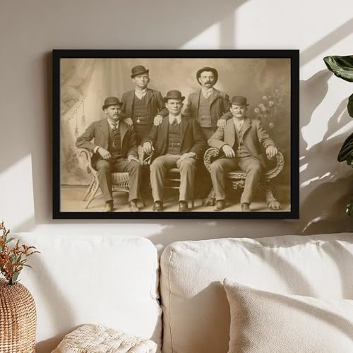 Toile The Wild Bunch Butch Cassidy résout le problème des murs vides grand format - 7