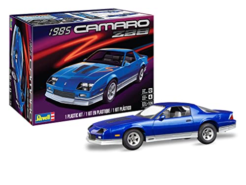 Revell USA Modellbausatz I 1985 Chevy Camaro Z28 I Detailliertes Modell im Maßstab 1:24 I 48 Teile I Herausfordernder Bausatz für fortgeschrittene Modellbauer ab 12 Jahren