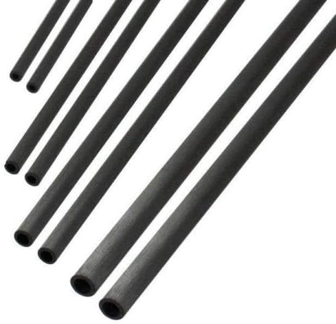 UD 1x OD 6mm x ID 4mm x 1000mm (1 M) 100% UD Carbon Fiber Tube (Pultruded) UK Stock~~