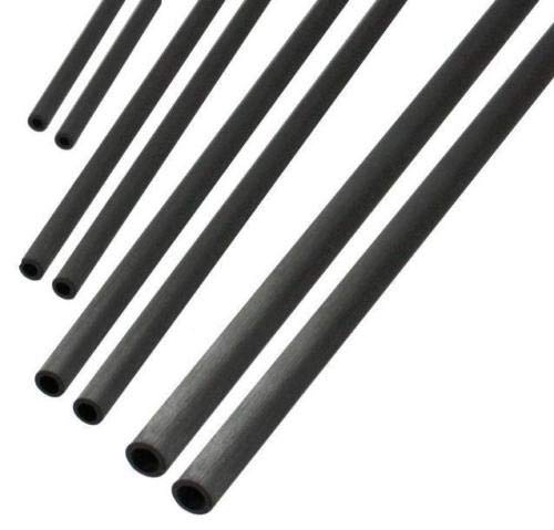 Image of UD 5 x OD 6mm x ID 4mm x 1000mm (1 M) 100% UD Carbon Fiber Tube (Pultruded)