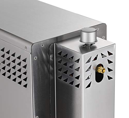 tepro Gasgrill Hot Steakgrill Bbqucina, Keramik-Infrarotbrenner ca. 3kW Edelstahl