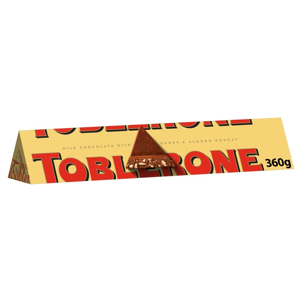 Toblerone Milk Chocolate Bar 360g Pack of 10