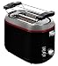 Produktbild Team Kalorik TKG TO 1020 BR 2-Scheiben Toaster mit Auftau und Aufwärmfunktion, Brötchenaufsatz und Krümelschublade, 850 W, Metall, Kunststoff, Schwarz