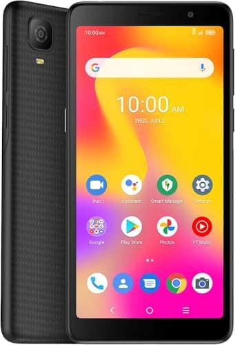 TCL Straight Talk Locked A3 / A30 A509DL / 5102O 32GB Storage 3GB RAM 5.5" HD+ Display Android 11 Black (Renewed) image 2