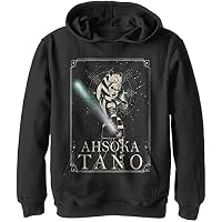 Star Wars Ahsoka Celestial Hoodie Sudadera con Capucha, Negro,