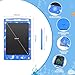 Mafiti LCD Writing Tablet 8.5 Inch Electronic Writing Drawing Pads Portable Doodle Board Gifts for Kids Office Memo Home Whiteboard Blue