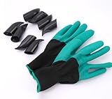 Wasserdichte Gartenhandschuhe für Damen und Herren mit Krallen werden zum Graben und Pflanzen verwendet. Wasserdichte Gartenhandschuhe mit Krallen sind die beste Wahl für Gartenarbeit. [1 Paar]