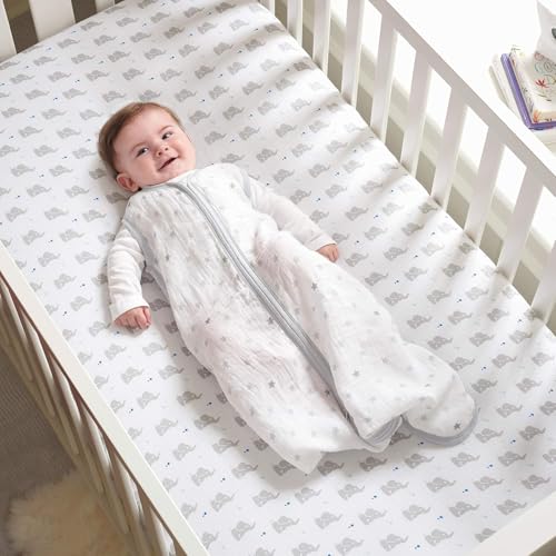 Aden + Anais Essentials - Sacco Nanna In Mussola Di Cotone, 1,0 Tog, Per Neonati, 18-36 Mesi, Motivo Colorato, Per Ragazze E Ragazzi, Sacco A Pelo Per Neonati, In 100% Cotone, 18-36 Mesi - 2