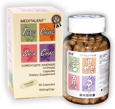 Cordyceps Sinensis Hyphas Mycelium - 500mg - 90 Capsules