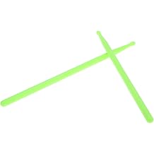 Nylon Drumsticks 5A 1 pair with ANTI-SLIP Handles for Drum Light Plastic Exercise 1 Pair Drum Sticks for Adults Musical Instrument Percussion Accessories