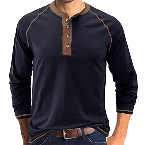 Amazon Best Sellers Best Men's Henley Shirts