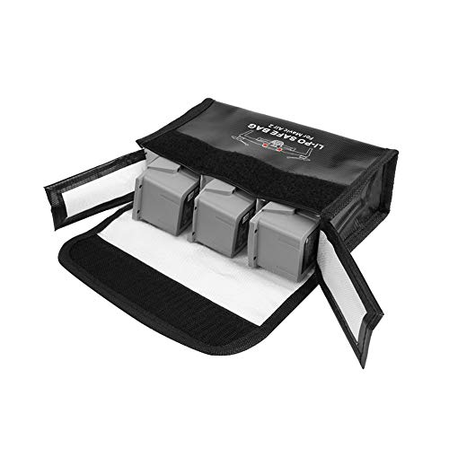 Drones, Toy Reemplazo de Bolsa de alenamiento de batería LiPo para dji Mavic Air 2 Drone Tienda de seuridad portátil 3 baterías