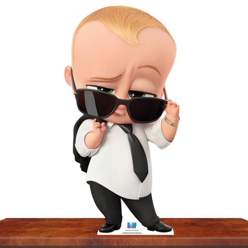 Star Cutouts SC4035 Theodore Lindsey Ted Templeton Jr. Official Boss Baby Family Business Cardboard Cutout Small, Blue