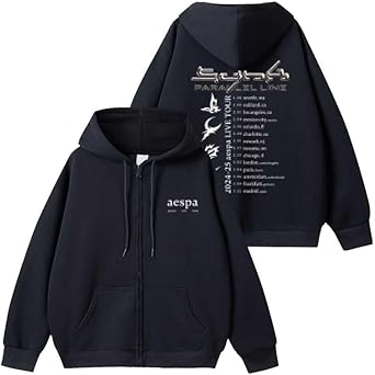 Amazon | 2025年 エスパ AESPA グッズ ツアー SYNK パーカー