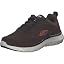 Brown Suede Mesh Duraleather Black Trim