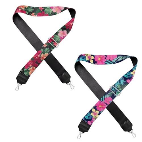 Image of Jeiento Replacement Shoulder Strap,2 Piece Set Guitar Style Handbag Crossbody Strap Adjustable Guitar Straps for Women Girls