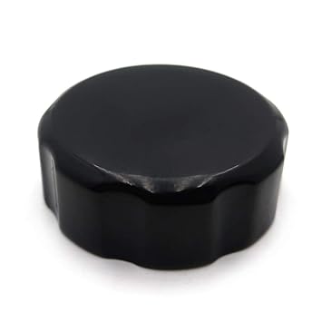NBX- Fluid Reservoir Cap Cover Compatible With 03-05 Yamaha YZF R6/06-08 YZF R6S/04-08 R1 Black