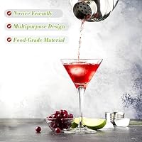 Cocktail Shakers, 25oz 750ML Martini Shaker Getränke mit eingebautem Sieb für Barkeeper, Edelstahl-Bar-Shaker für Familien, Bars Weihnachten Party, Margarita-Mixer für Mixgetränke – Ansicht 3