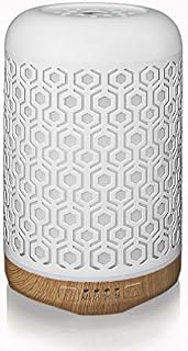 Ansin Essential Oil Diffuser,250ml Iron-art Ultrasonic Humidifier Aromatherapy Oil Diffuser with 4 Timer