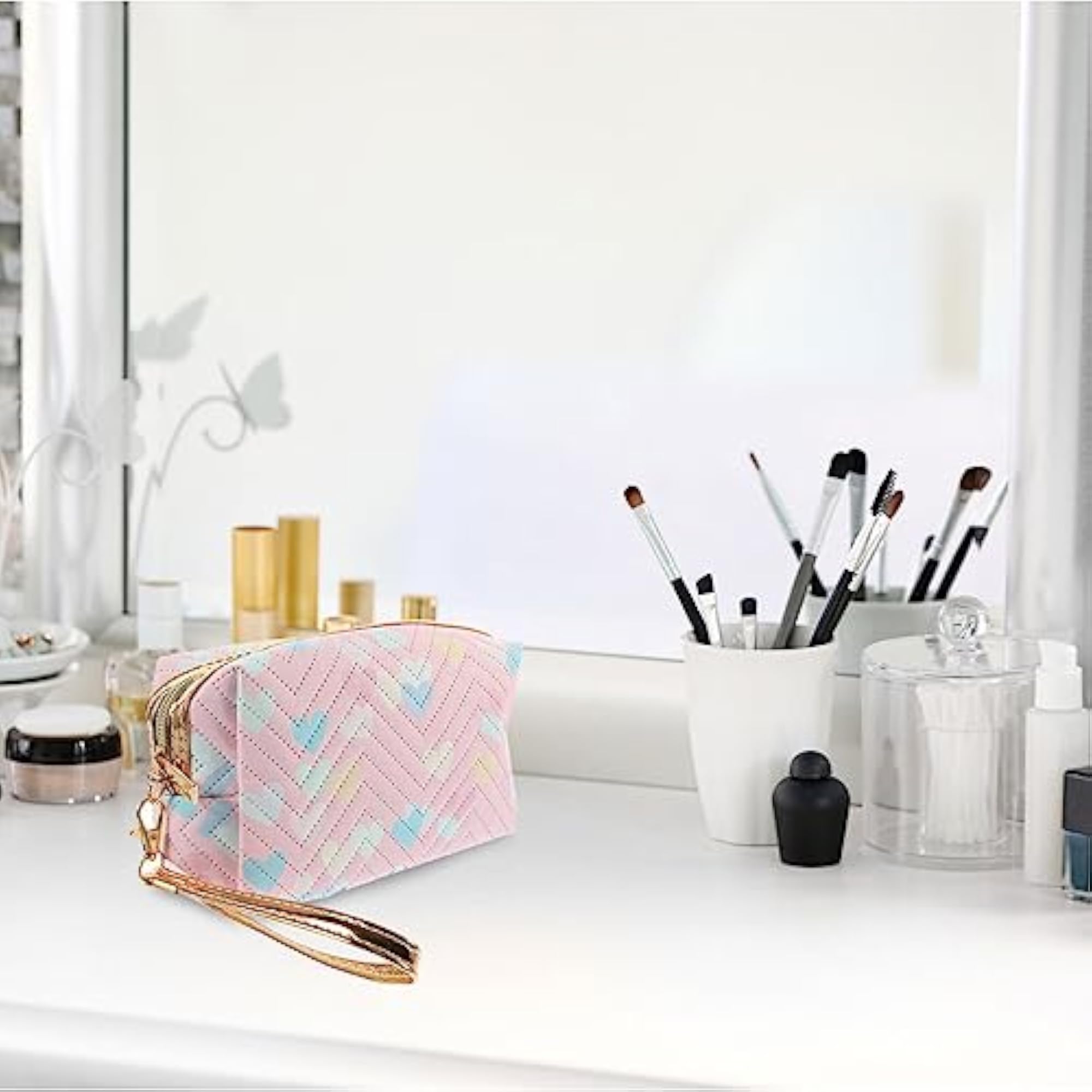 Makeup Bag Zipper Pouch Cosmetic Zipper Bag