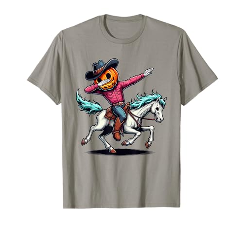 Dabbing Squelette Cowboy Halloween Costume Dab T-Shirt