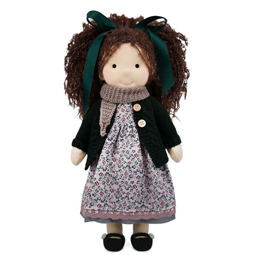 BlissfulPixie Handmade Waldorf Collect Rag Doll Birthday Present for Girl