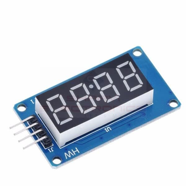 Prakti 4-digit display with Tm1637 Clock Display Module | 4-Digit Display Clock Module | TM1637 (B0C8772SCC) Amazon Price History, Amazon Price Tracker