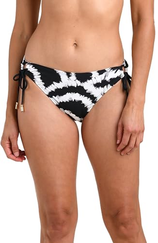 La Blanca Women's Side Tie Hipster Bikini Bottom, Black, 14